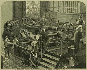 Messers. Maudslay's engines of 800-horse power for the Valiant ILN 1862-1115-0027