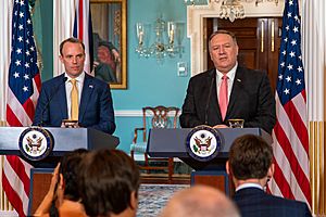 Secretary Pompeo Participates in a Joint Press Availability With United Kingdom Foreign Secretary Raab (48481854026)