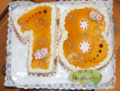 Tarta de cumpleaños (RPS 10-09-2014) 18 años
