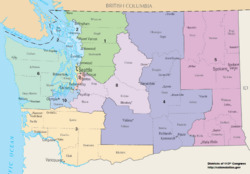 Washington(state) Congressional Districts, 113th Congress