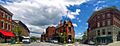 Belfast, ME Panoramic View from Post Office Square 2014
