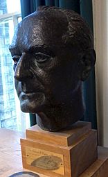 Bust of E. E. Evans-Pritchard