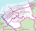 Electoral wards in the town of Rhyl, Denbighshire, Wales