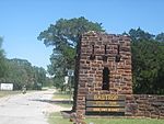 Entrance to Bastrop State Park, Bastrop, TX IMG 0523
