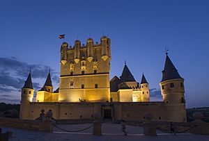 Fotografía Nocturna Alcázar de Segovia