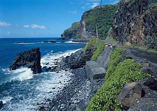 Hana Belt Road, Between Haiku and Kaipahulu, Hana vicinity (Maui County, Hawaii)