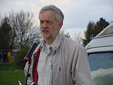 Jeremy Corbyn MP speaks at anti-drones rally, 27 April 2013 (8689096394)