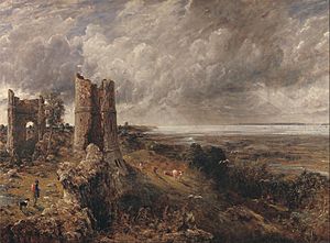 John Constable - Hadleigh Castle, The Mouth of the Thames--Morning after a Stormy Night - Google Art Project