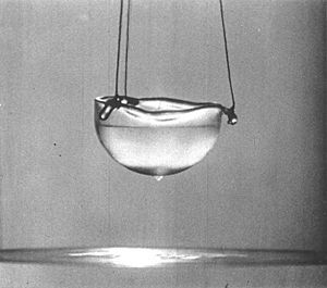 Liquid helium Rollin film