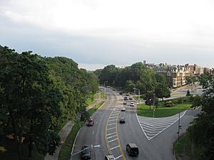 Mosholu Parkway in the Bronx