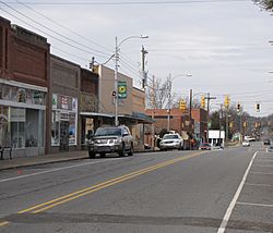 North Chatham Avenue, downtown