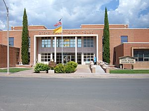 Otero County courthouse in Alamogordo