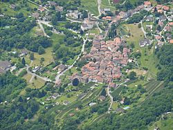 Rovio seen from Monte Generoso