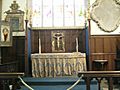 St James Louth chapel altar