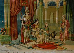 The Sinhalese Royal Family of King Devanampiya Tissa and Prince Uththiya