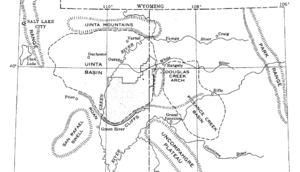 Uinta Basin map