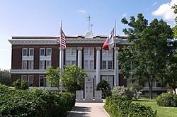 The Willacy County Courthouse in Raymondville