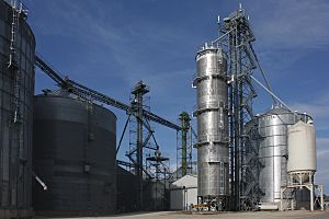 A377, Schaller, Iowa, USA, grain elevators, 2016