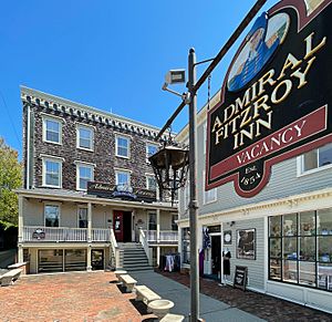 Admiral Fitzroy Inn and sign