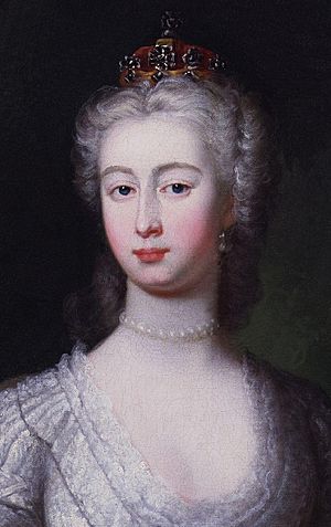 Augusta of Saxe-Gotha, Princess of Wales by Charles Philips cropped