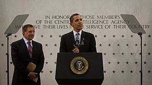 Barack Obama speaks at the CIA 4-20-09