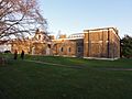 Dulwich picture gallery at sunset