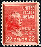 Grover Cleveland 1938 Issue-22c