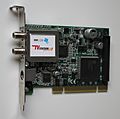 KNCone TV Station DVBS2 PLUS pci card front 0595 by HDTVTotalDOTcom