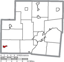 Location of Russia in Shelby County