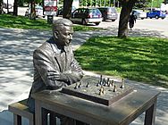 Narva Statue Paul Keres