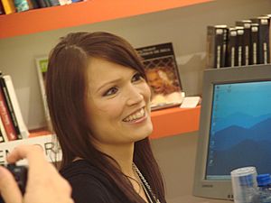 Tarja Turunen at the International Book Fair 2007