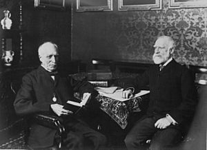 The Rt Hon James Bryce and Prof Goldwin Smith (HS85-10-18301)