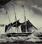 USS Brandywine in 1831