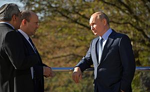 Vladimir Putin and Naftali Bennett (22-10-2021) 1