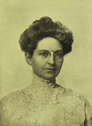 Elizabeth Hawley Everett ("Illinois Club Bulletin", Oct. 1909).png
