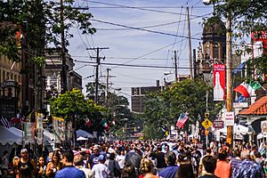 Feast of the Assumption in Little Italy Cleveland (36388057482)