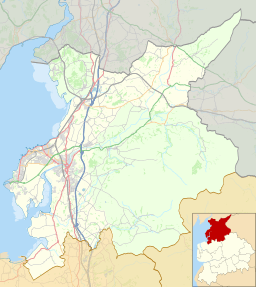 Clougha Pike is located in the City of Lancaster district