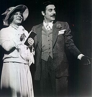 Michael O'Haughey and Jerry Orbach in Chicago musical