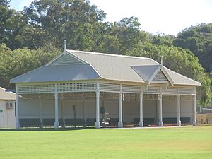 Pavilion in Manners Hill Park, Peppermint Grove, Western Australia.