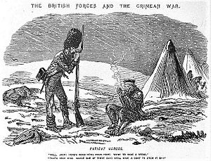 Punch Magazine, Crimean War cartoon