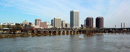 Richmond, Virginia skyline