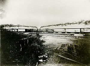 The Trains Just as They Struck, Views of the Head End Collision at Crush, Texas (cropped)