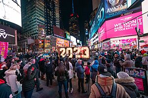 Times Square New Year's Eve 2023 Numbers Ball drop (52579744724)