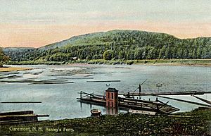 View of Ashley's Ferry, Claremont, NH