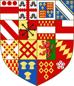 Arms of Walter Devereux, 1st Earl of Essex