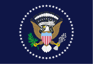 Flag of the President of the United States (1945–1959)