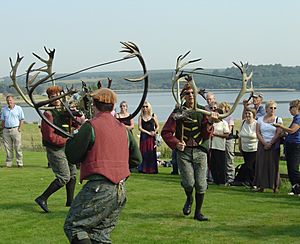Horn Dance, Blithfield Reservoir - 2006-09-11