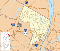 Kingsland, New Jersey is located in Bergen County, New Jersey