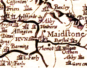Maidstone-John Speed-1616
