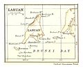 Map of Labuan (1888)